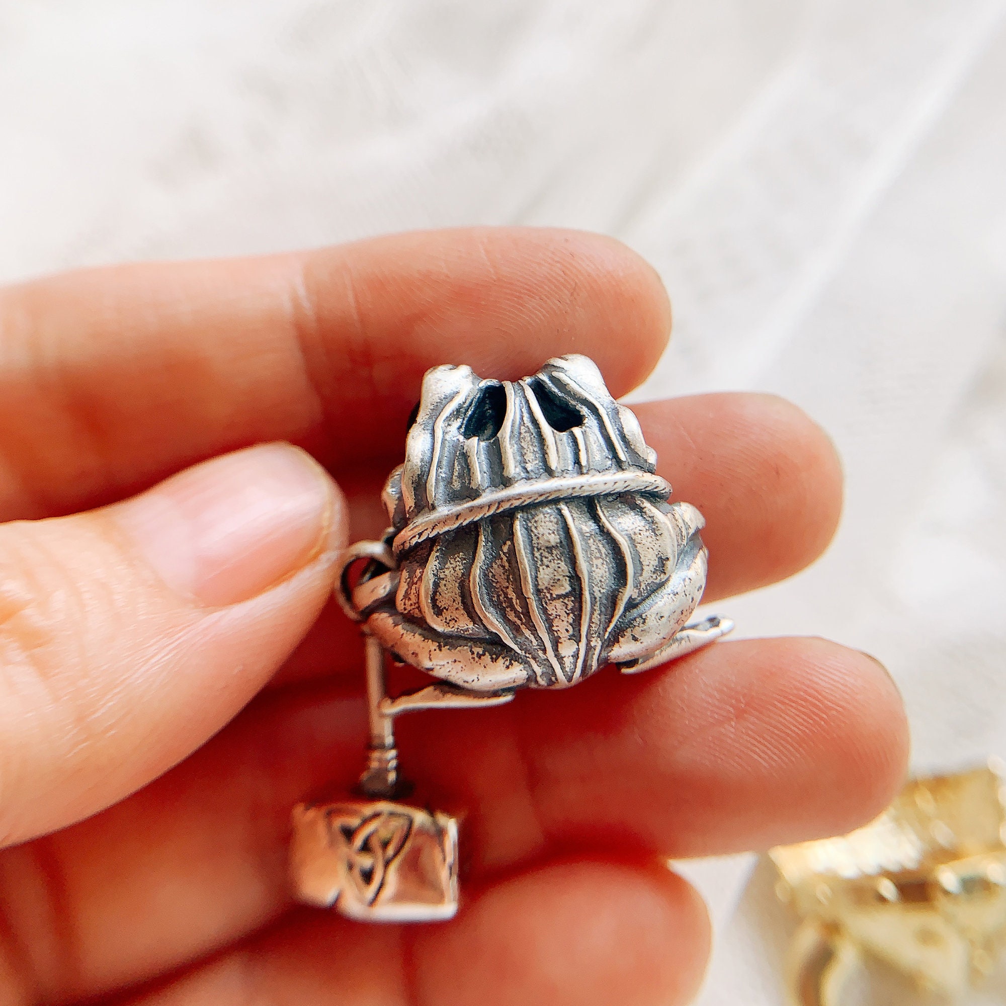 Frog Warrior Necklace