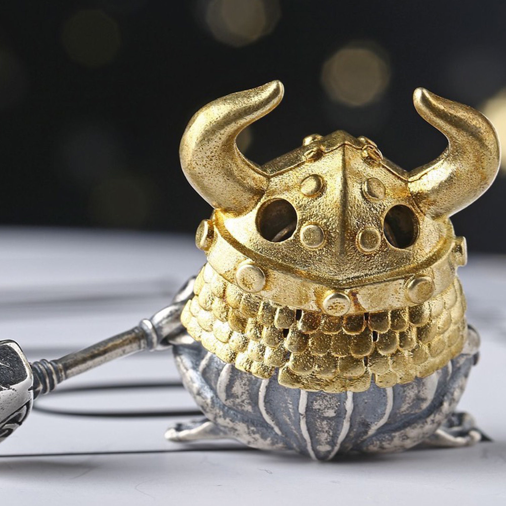 Frog Warrior Necklace