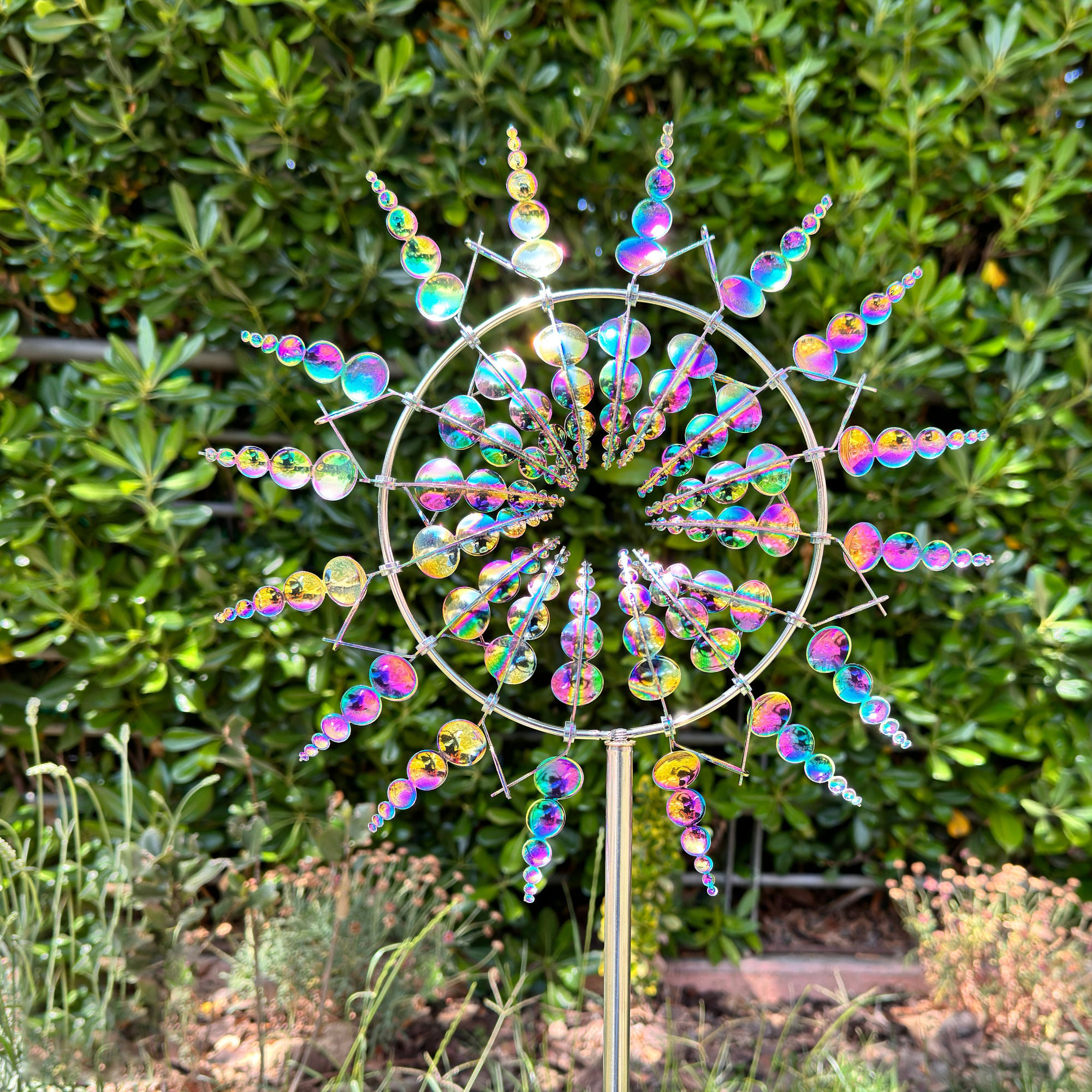 Colorful Kinetic Wind Spinner