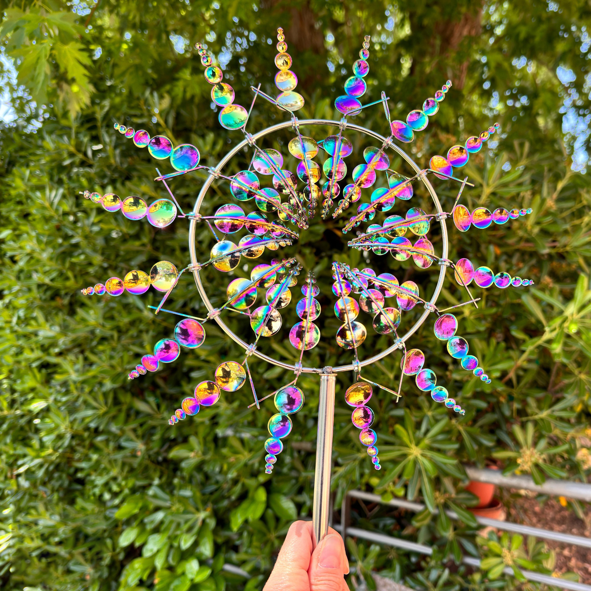 Colorful Kinetic Wind Spinner
