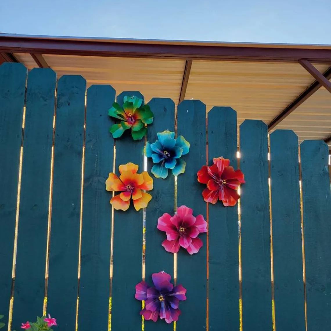 Beautiful Fence Decoration