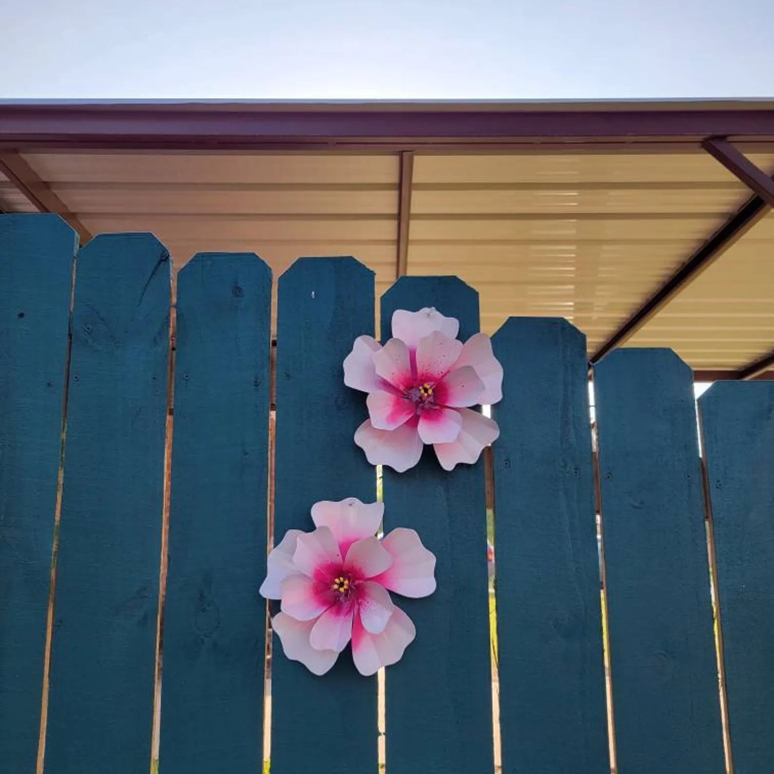 Beautiful Fence Decoration