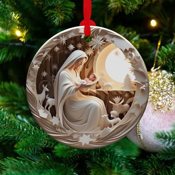 Nativity Christmas Ornament