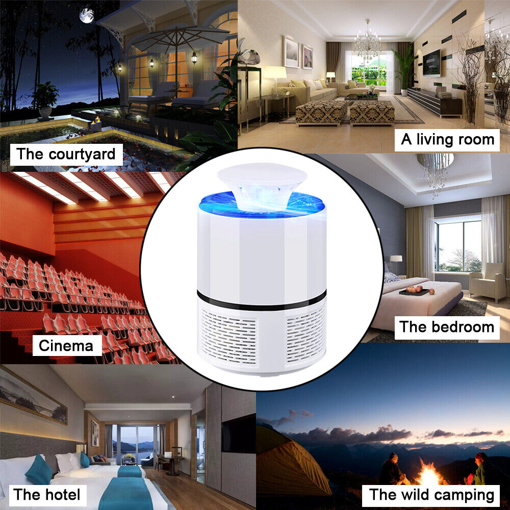 LAST DAY SALE 50% OFF 🔥 USB POWER MOSQUITO KILLER LED LIGHT LAMP PEST CONTROL