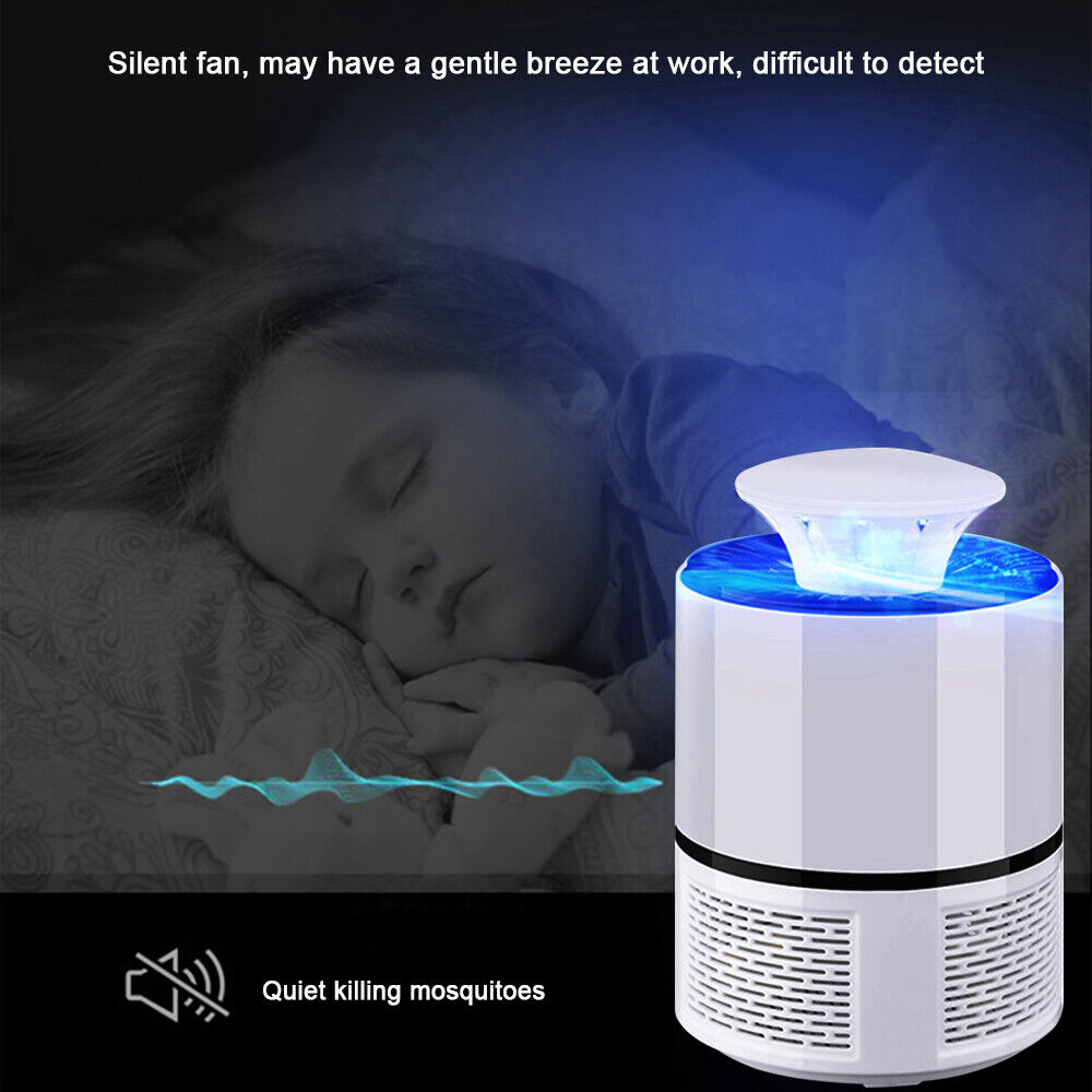 LAST DAY SALE 50% OFF 🔥 USB POWER MOSQUITO KILLER LED LIGHT LAMP PEST CONTROL