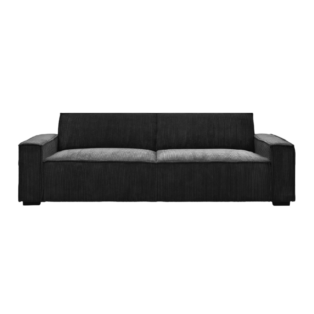 Canapé modulable pour salon en tissu - 200 x 90 x 85-hometivo