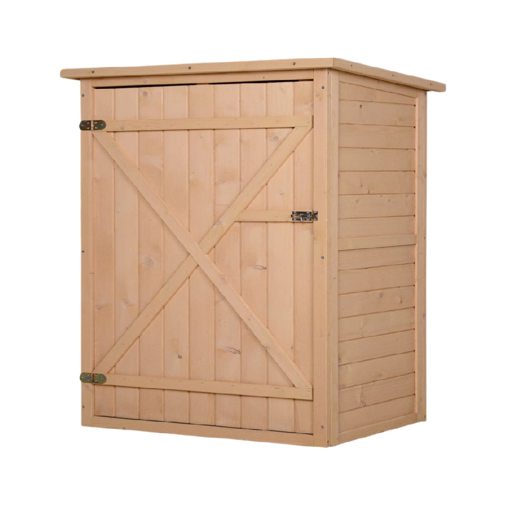 Abri de jardin en bois de pin - Stockage d'outils de jardinage - 80 x 60 x 100-casanerova.com