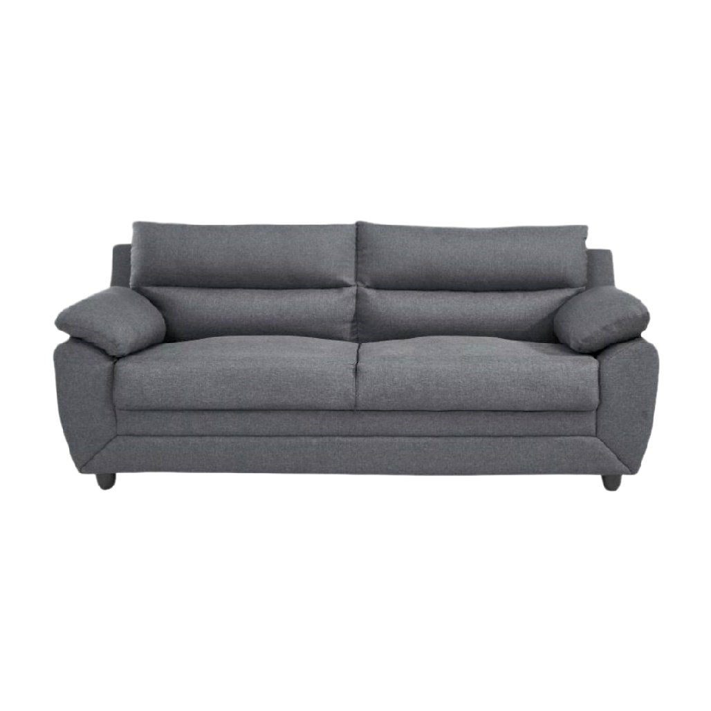 Canapé gris en tissu pour salon -  200 x 90 x 80-casanerova.com