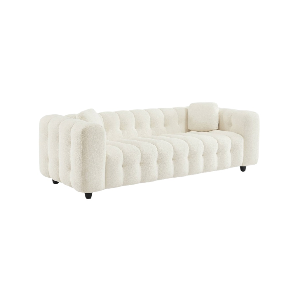 Canapé en tissu pour salon - 220 x 90 x 85-homelleliving