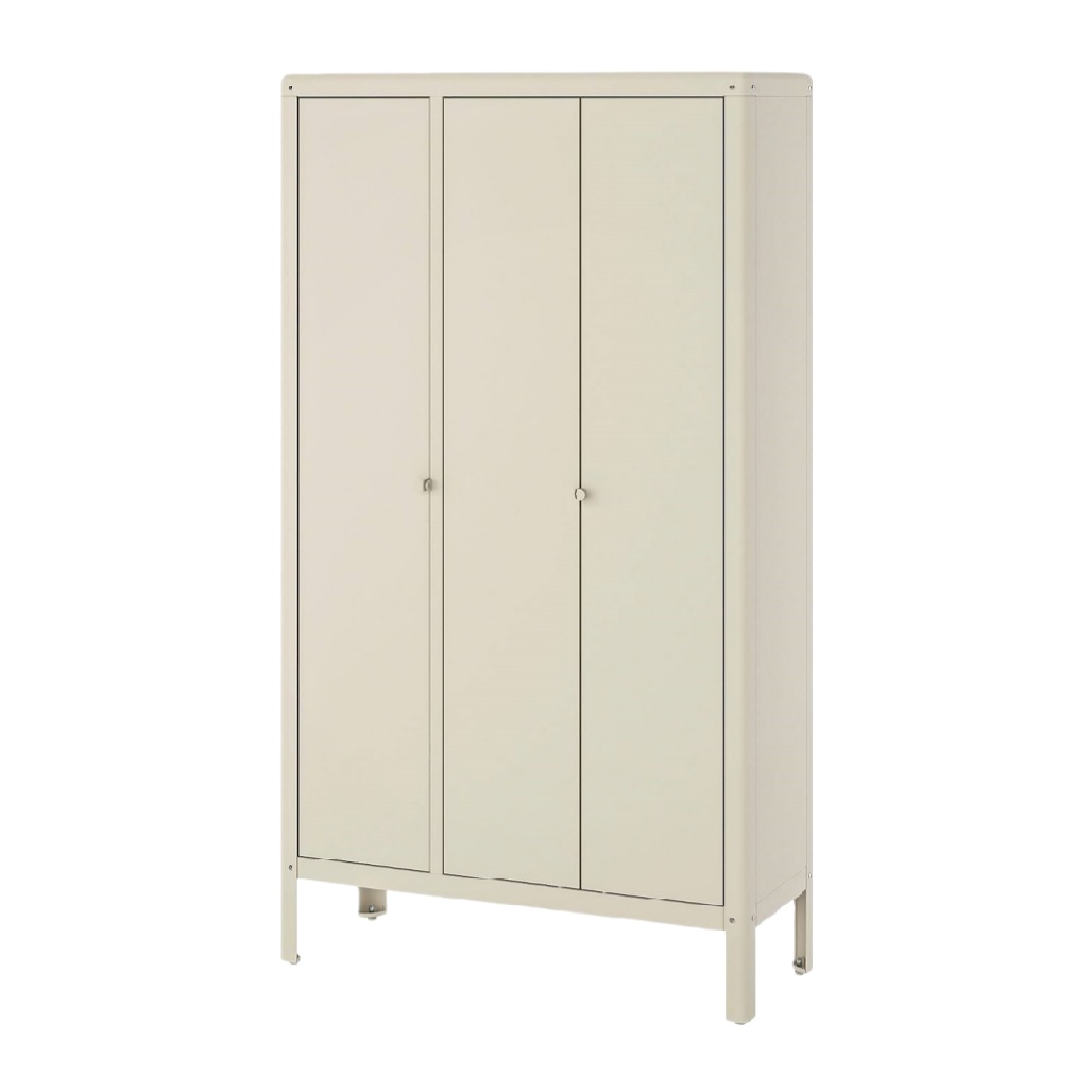 Armoire de rangement en métal pour bureau - 80 x 40 x 180-cozivahome