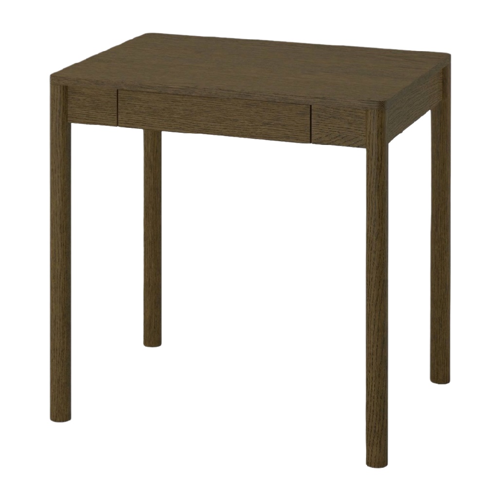 Table d'appoint en bois avec tiroir pour usage domestique - 60 x 40 x 75-cozivahome