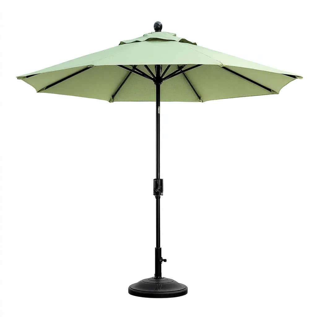 Sombrillas de jardín - poliéster - 250x240 cm - verde - estilo funcional para terraza y comedor exterior-Havenupbay