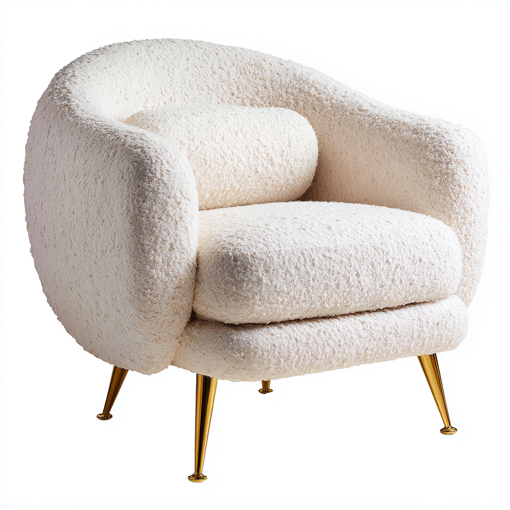 Sillones - tela - 92x85x77 cm - beige - diseño moderno-Havenupbay