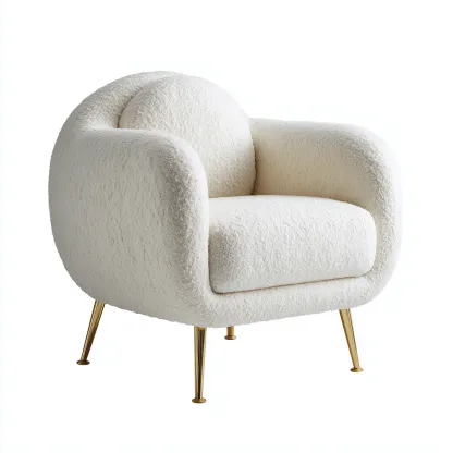 Sillones - tela - 95x88x78 cm - beige - diseño moderno-Havenupbay