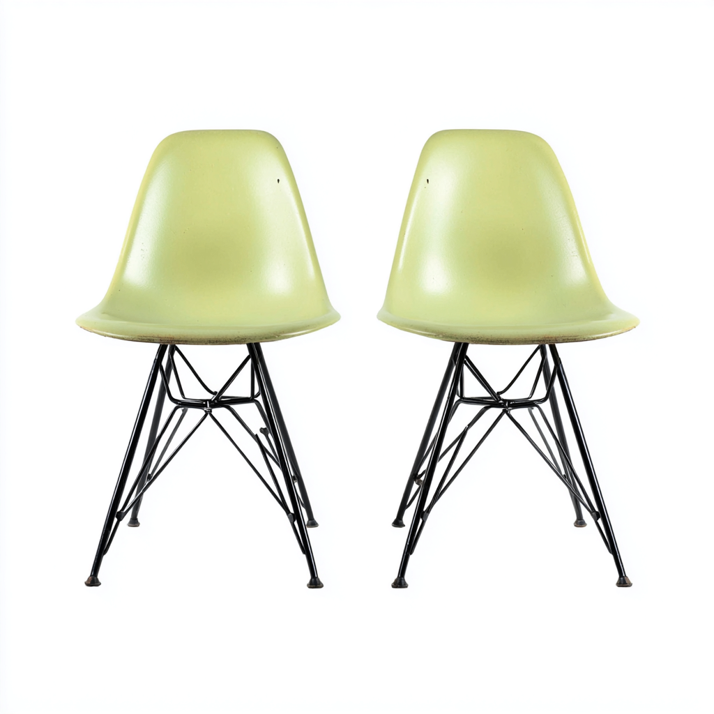 Silla de jardín - plástico - metal - 48x52x83 cm - verde-negro - diseño clásico-Havenupbay