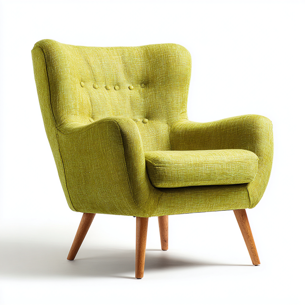 Sillones - tela - 83x77x94 cm - verde - diseño moderno-Havenupbay