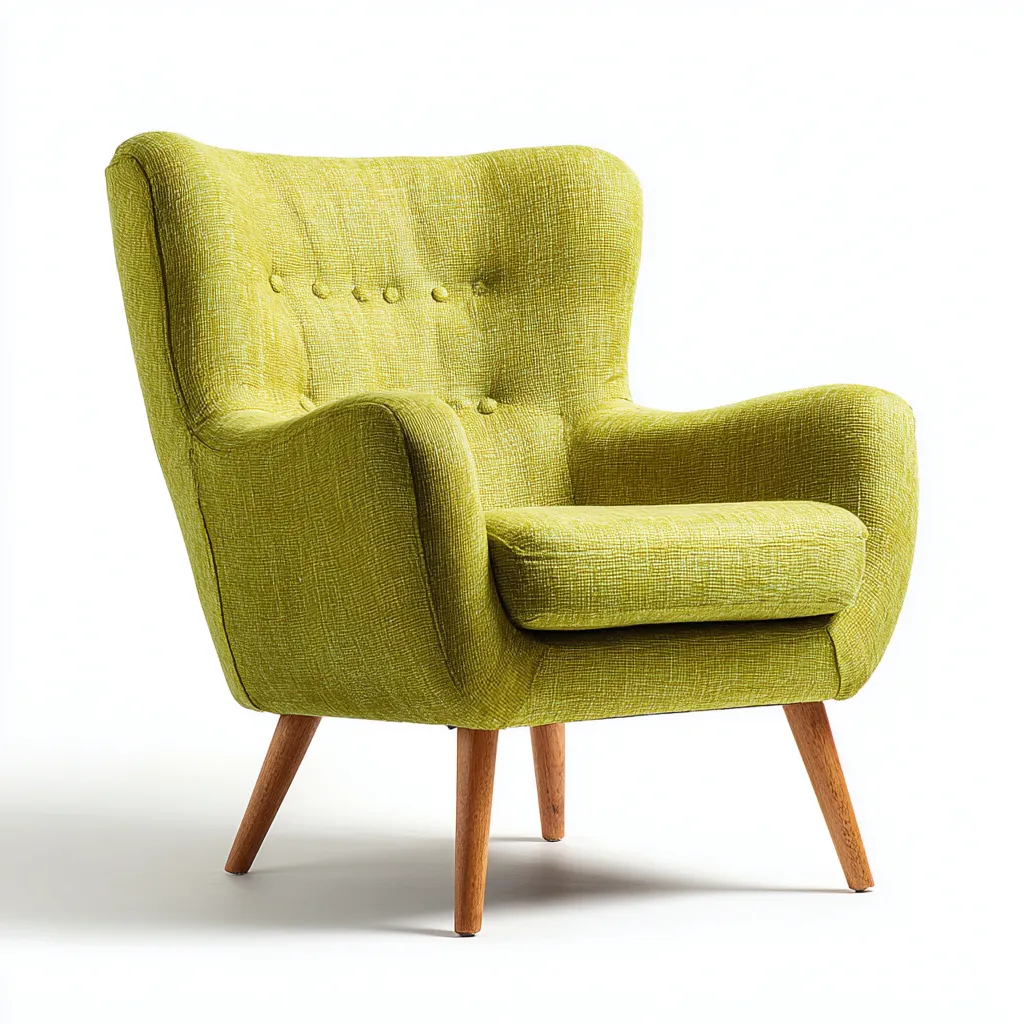 Sillones - tela - 83x77x94 cm - verde - diseño moderno-Havenupbay