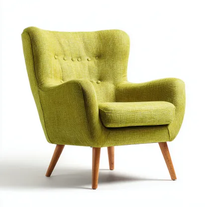 Sillones - tela - 83x77x94 cm - verde - diseño moderno-Havenupbay