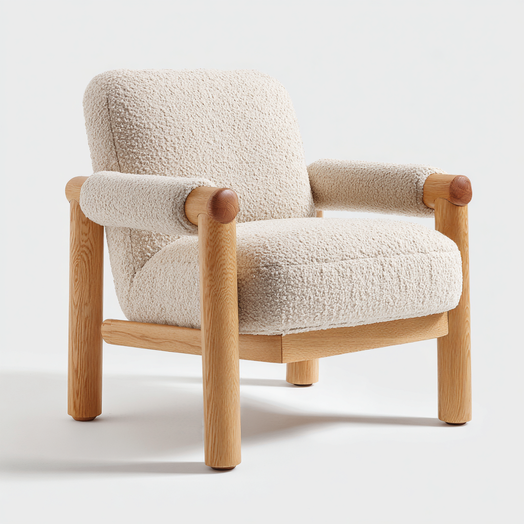 Sillones - tela - 87x82x88 cm - beige - diseño moderno-Havenupbay