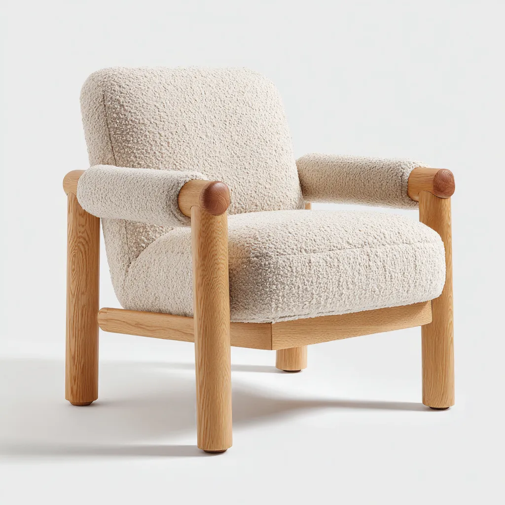 Sillones - tela - 87x82x88 cm - beige - diseño moderno-Havenupbay