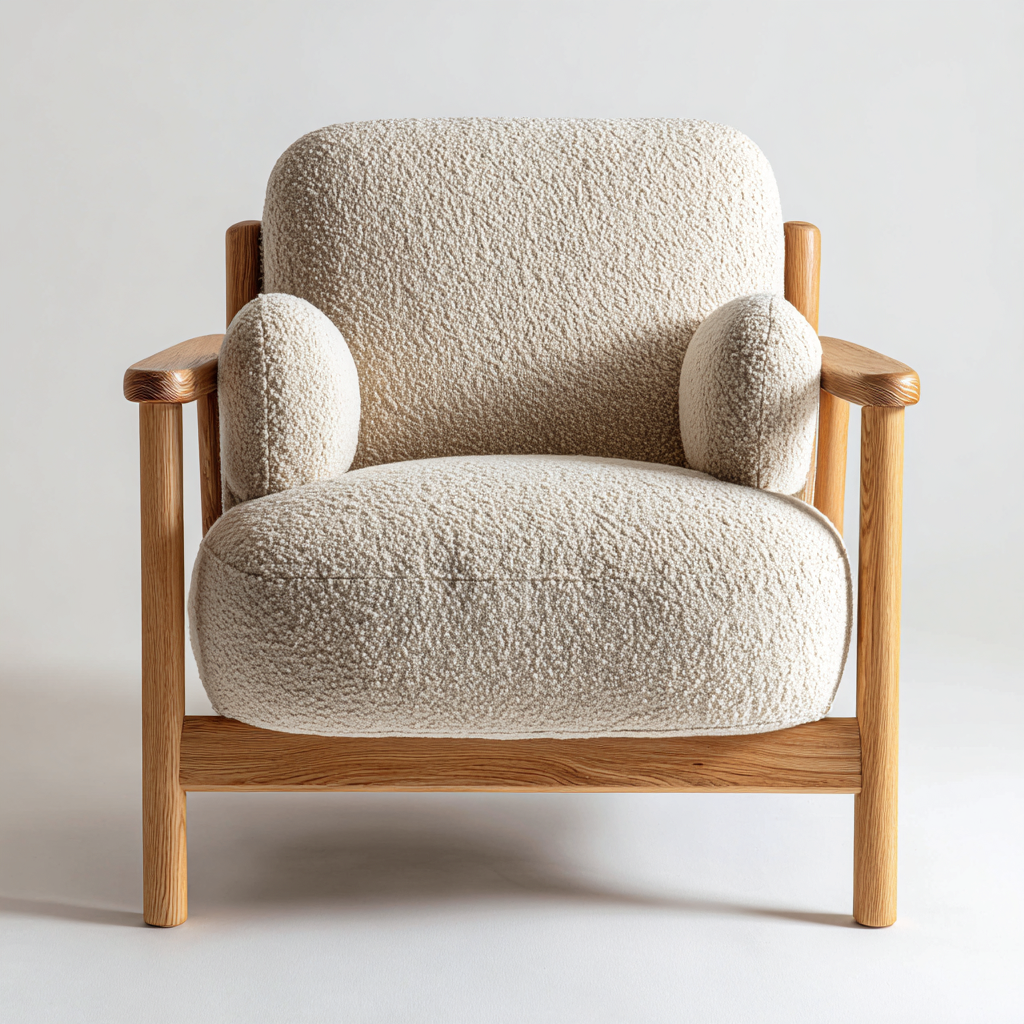 Sillones - tela - 89x83x91 cm - beige - diseño moderno-Havenupbay