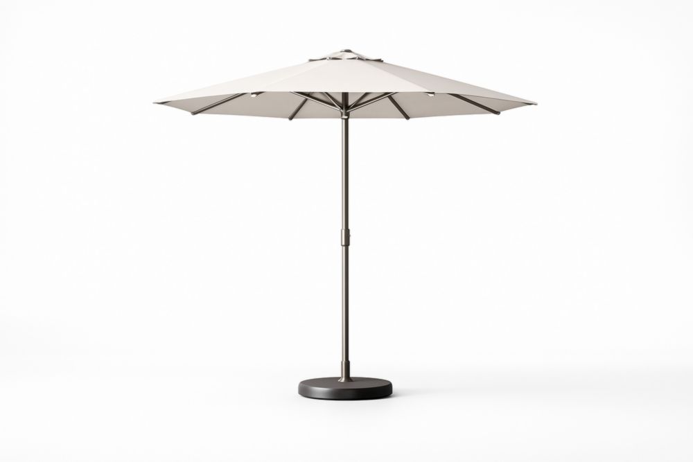 Ombrellone da Giardino in Alluminio e Tessuto Beige Ø300 cm