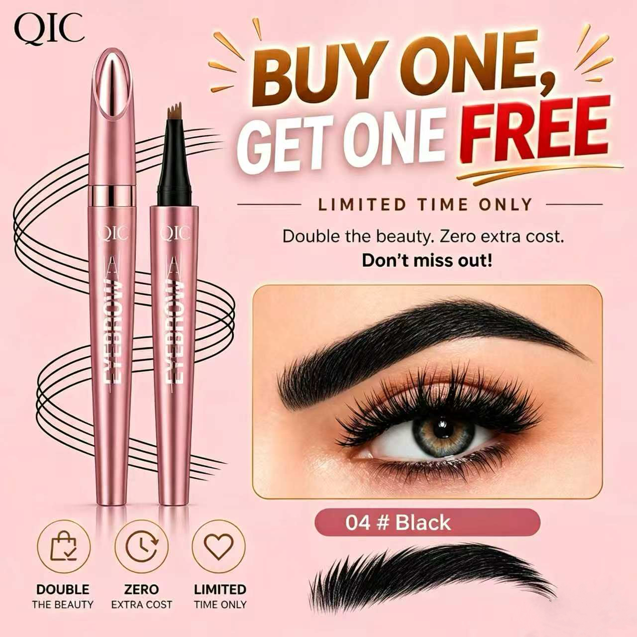2026 New Waterproof Micro-Fork Brow Pencil ✨  Buy 1 Get 1 FREE ⏰️