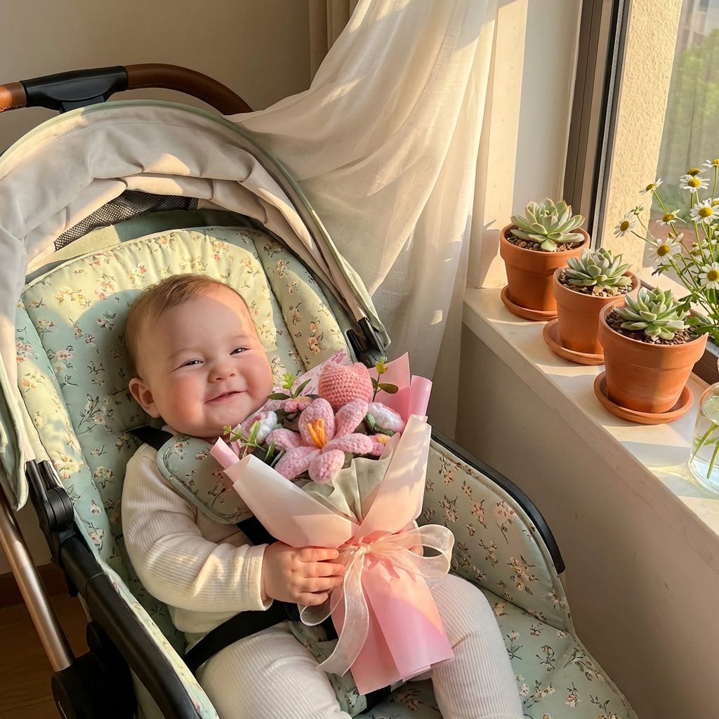 🔥Handmade Crochet Flower Bouquet