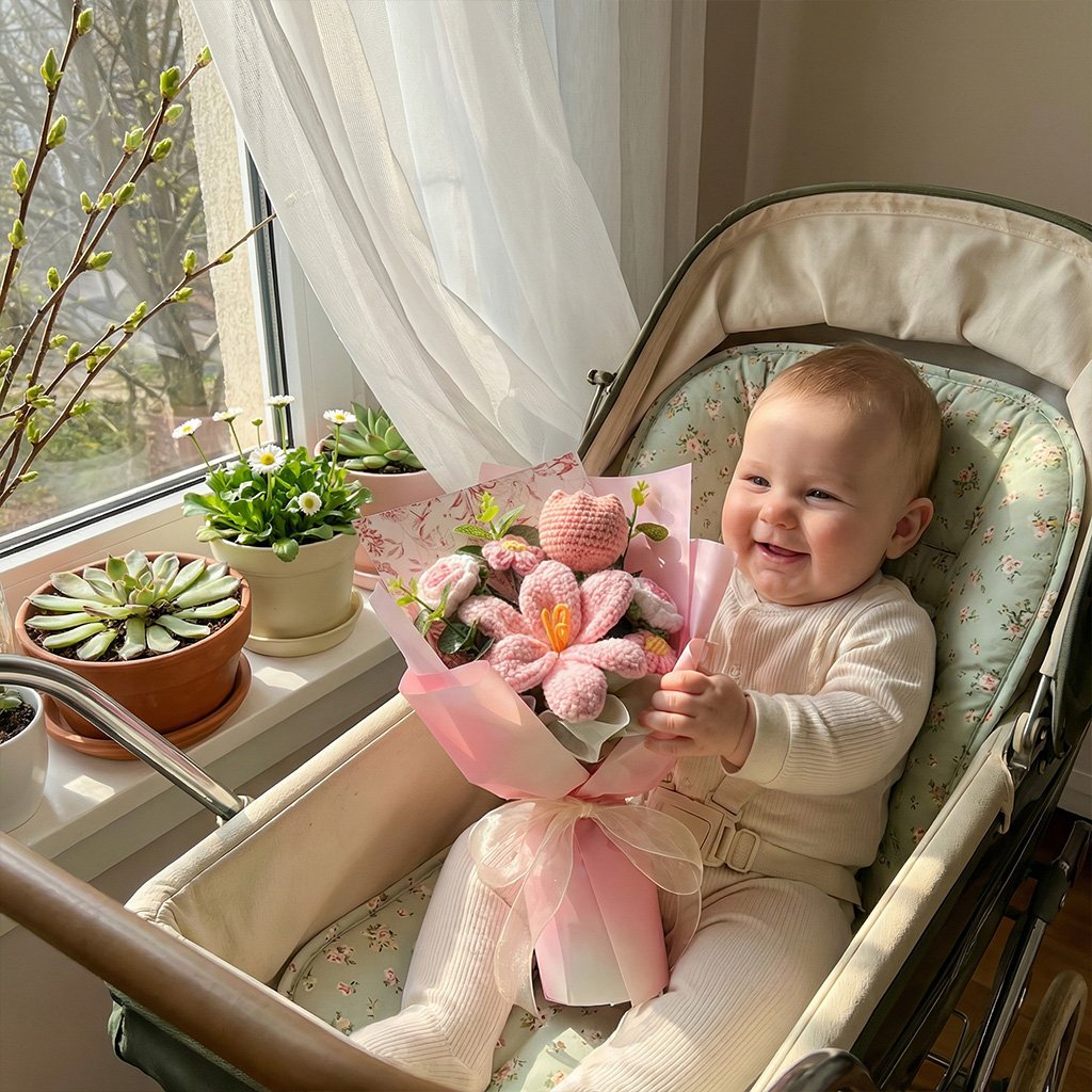 🔥Handmade Crochet Flower Bouquet