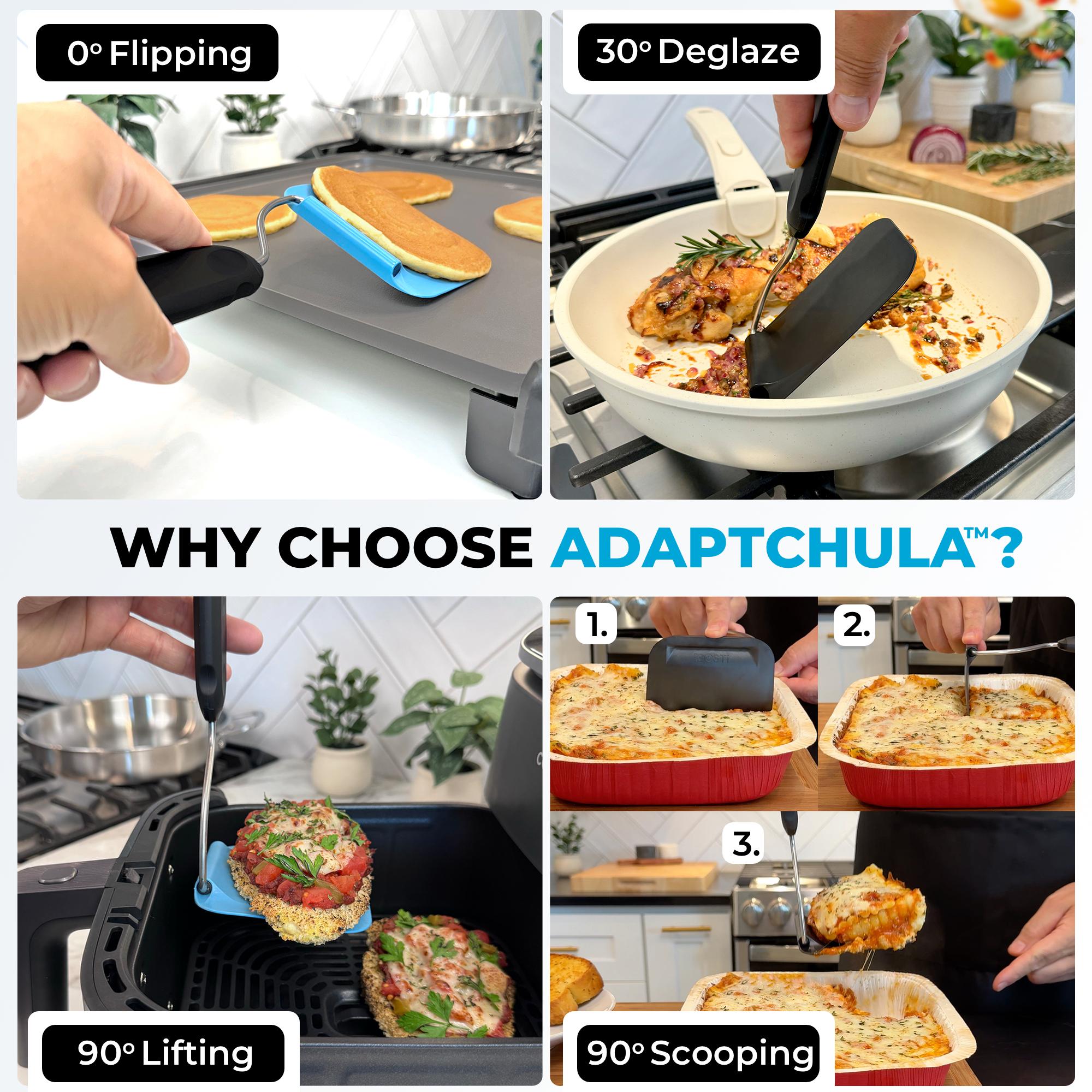 🍽️ Flex-Angle Cooking Spatula – Safe, Durable & Multi-Use
