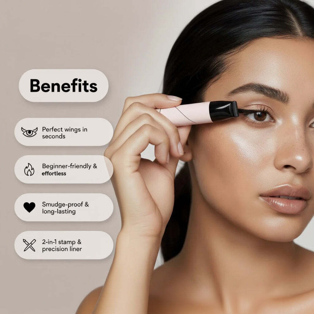 ⏰BUY 1 GET 1 FREE⏰Rotating Eyeliner Stamp Pen