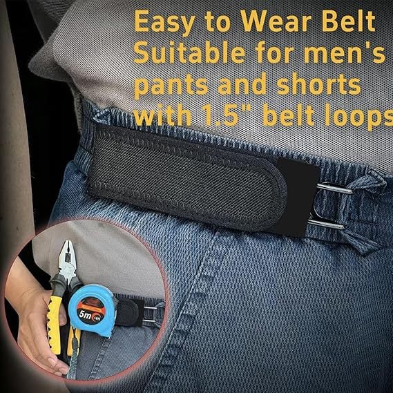 🎁🎉Only $13.90 This Week🌟🎉Elastic Belt with Metal Hook（2PC）
