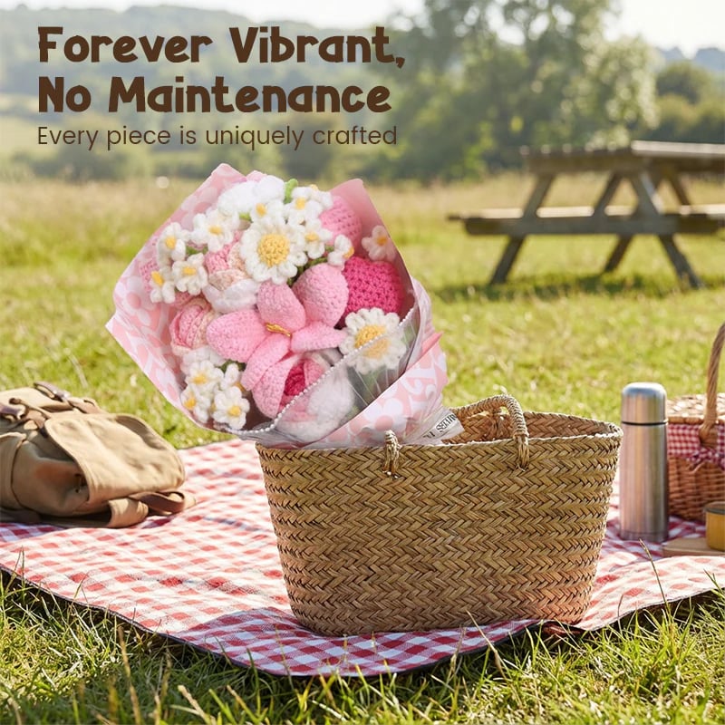 🔥Handmade Crochet Flower Bouquet