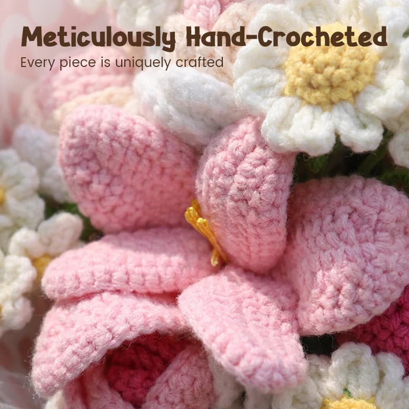 🔥Handmade Crochet Flower Bouquet