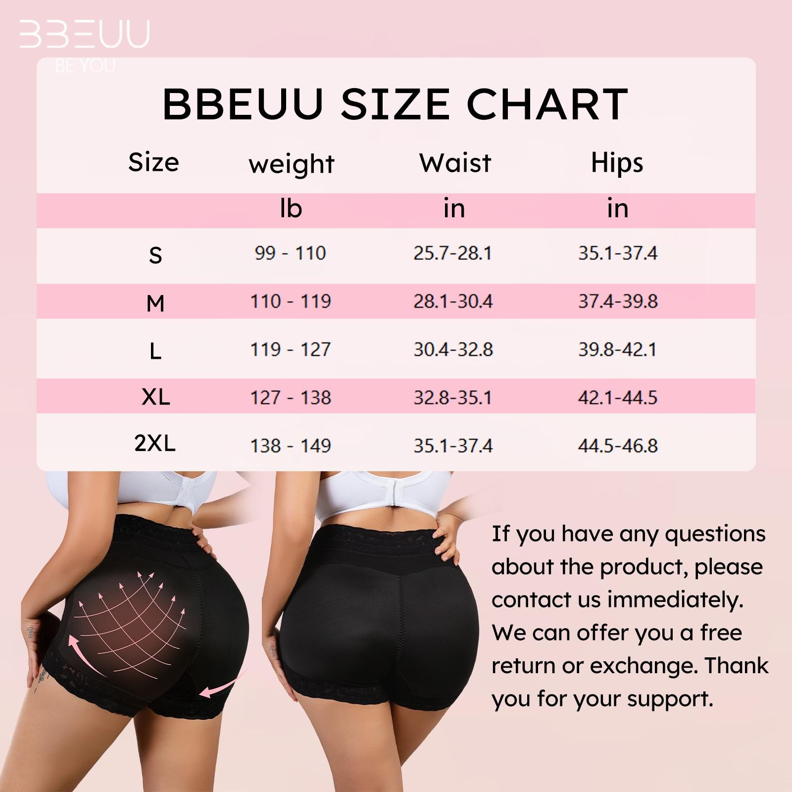 Bbeuu High Waist Shapewear Panty with Anti-Slip Silicone Band - Stretchy Breathable & Seamless Tummy Control Butt Lifting for Everyday Confidence Women's Basic Minimalist Multi Colors 3Pcs-BS