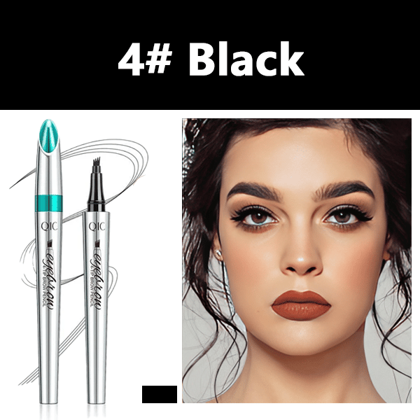 BUY 1 GET 1 FREE(2 PCS)🎉High Quality 3D Waterproof Microblading Eyebrow Pen 4 Fork Tip Tattoo Pencil