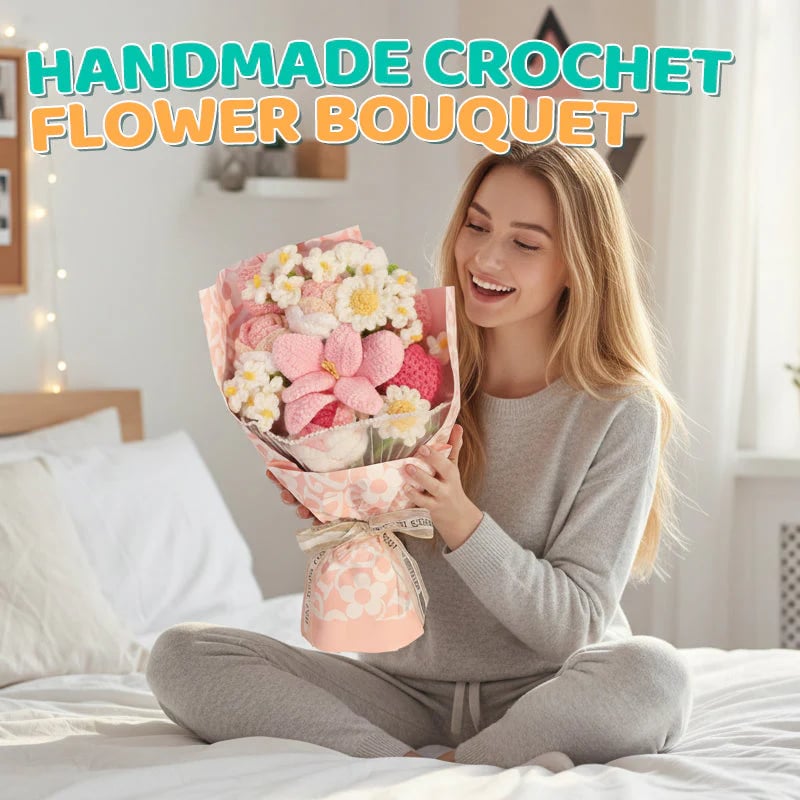 🔥Handmade Crochet Flower Bouquet