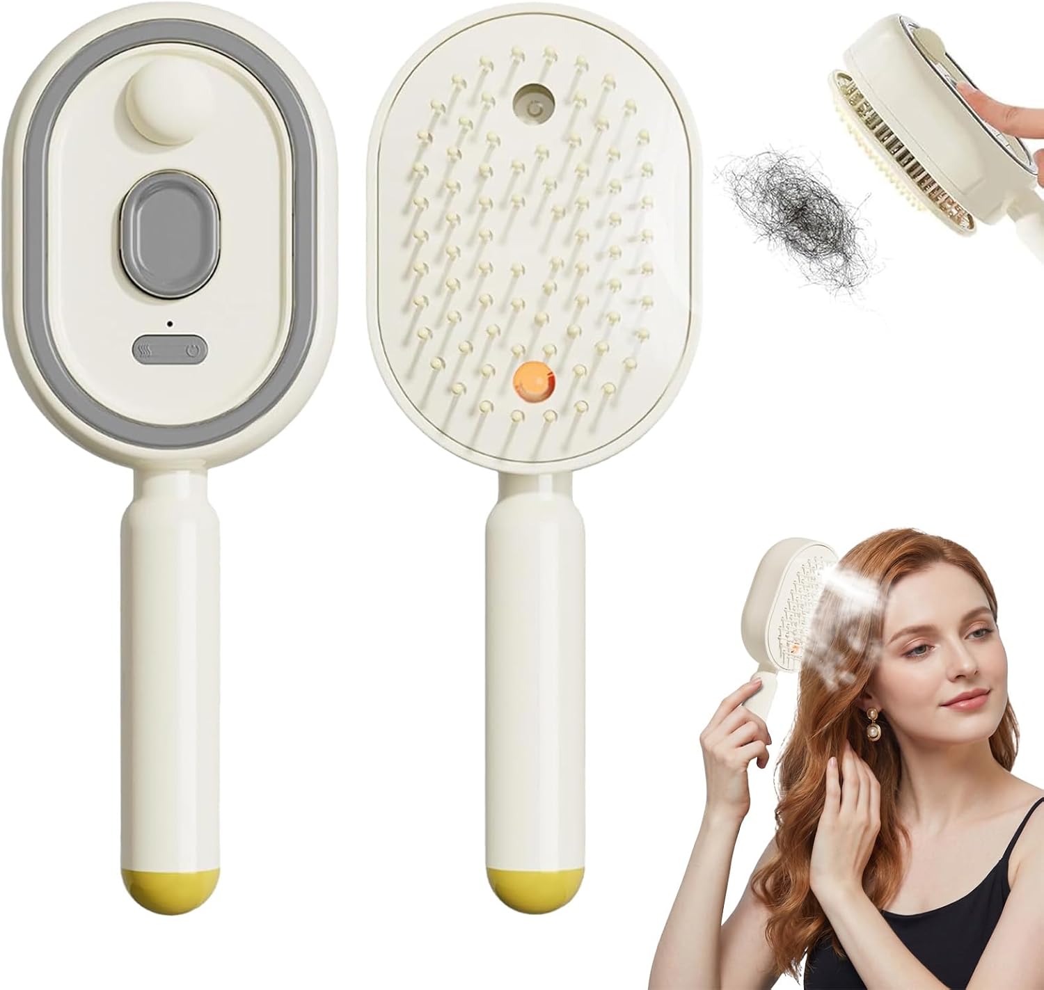 ✨Anti-Frizz Hydrating Spray Massage Brush