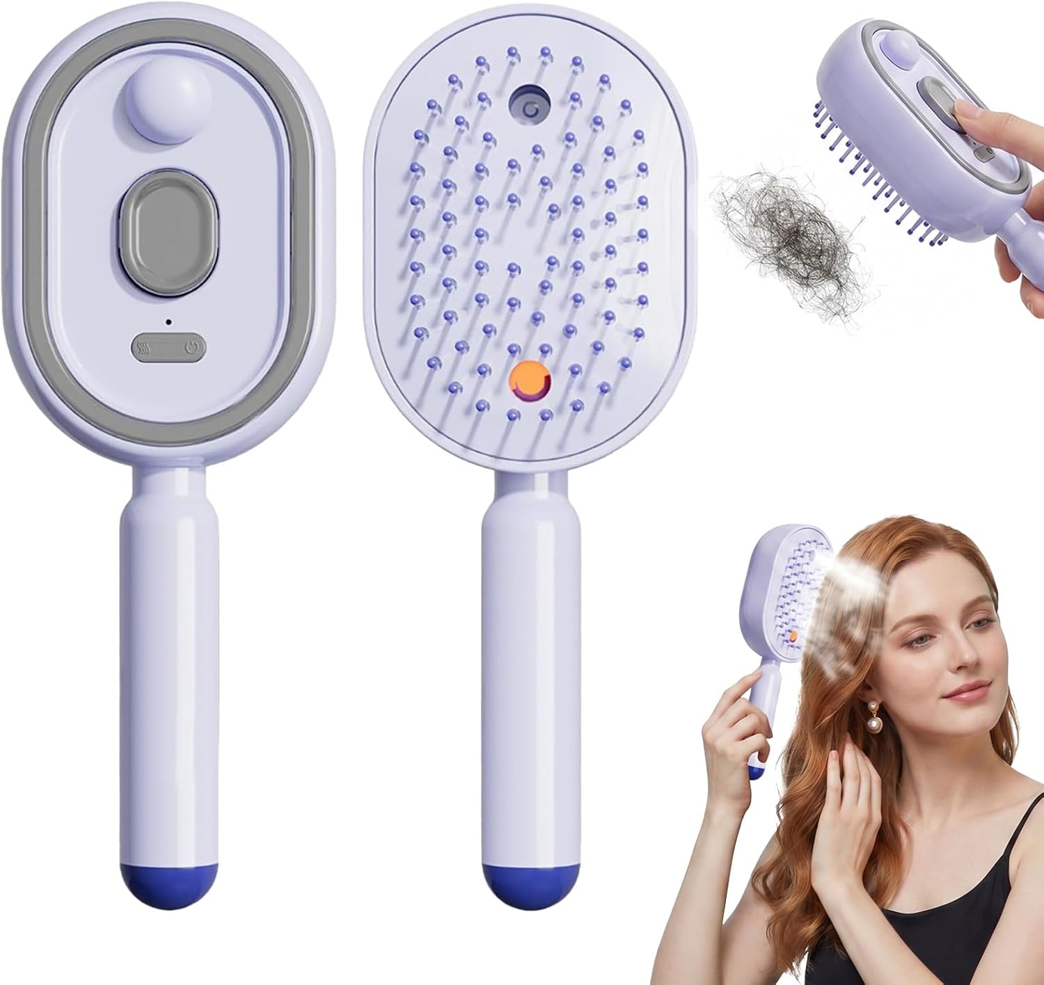 ✨Anti-Frizz Hydrating Spray Massage Brush