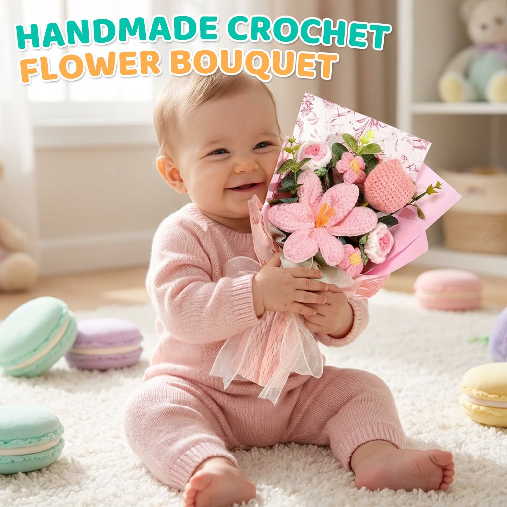 🔥Handmade Crochet Flower Bouquet