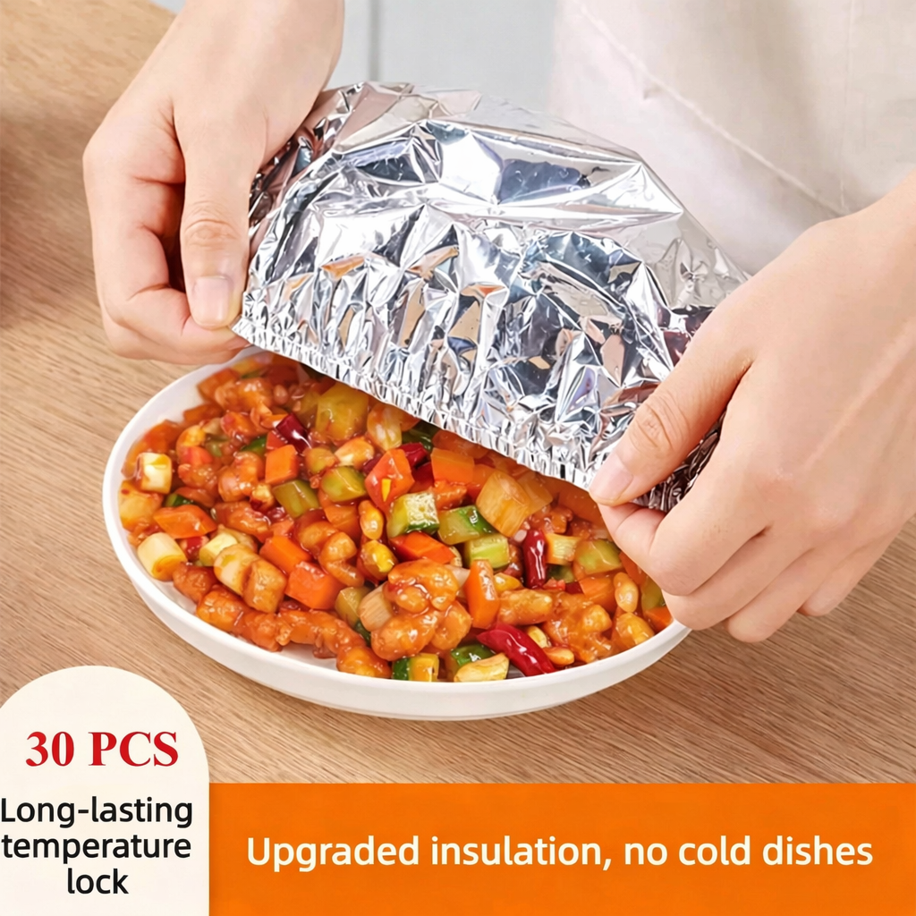 🥳2026 HOT SALE🥳💞50K+ SOLD!✨ 💝Aluminum Foil Heat-retaining Cover