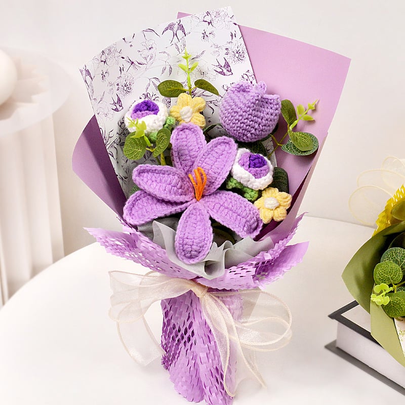 🔥Handmade Crochet Flower Bouquet