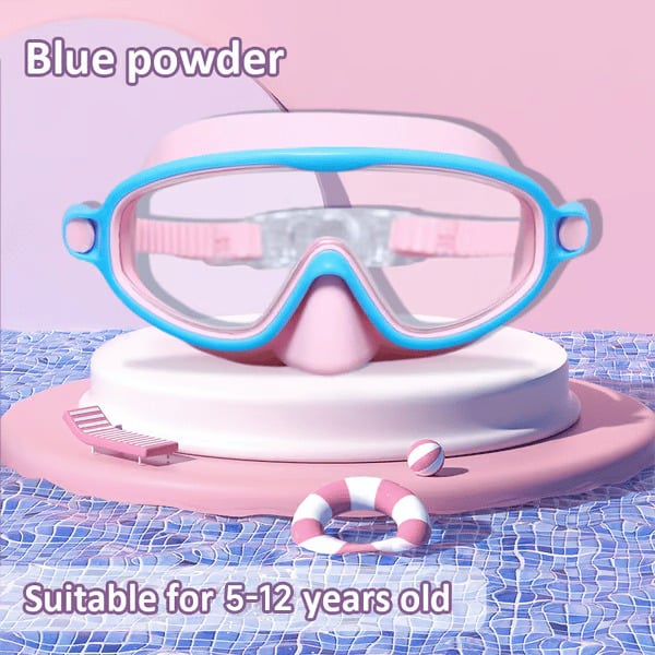 🏊‍♀️Last Day Buy 1 Get 1 Free🏊‍♀️-HD children's large frame waterproof and anti-fog swimming goggles