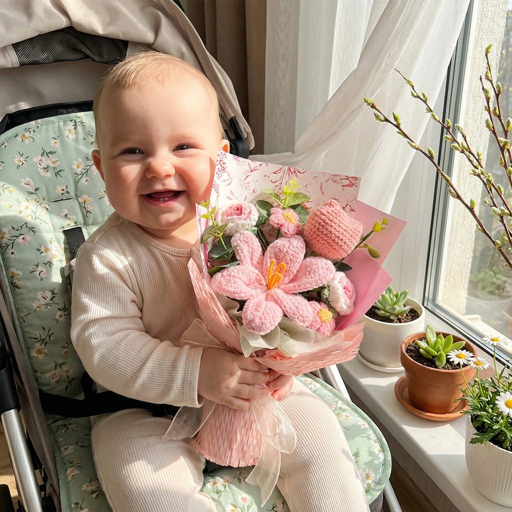 🔥Handmade Crochet Flower Bouquet
