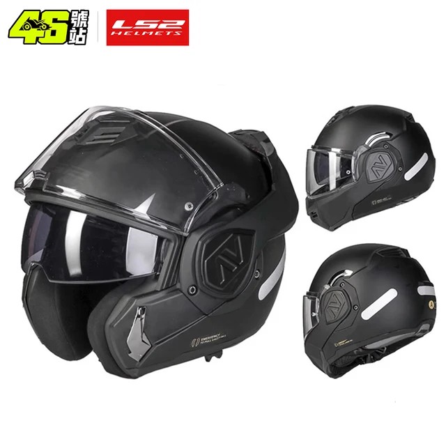 Integralhelme für Motorradfahrer LS2 FF906 Advant Klapphelm, Modularhelm mit Doppelvisier, Integrierter Linse, ECE Capacete Moto, Neuankömmling