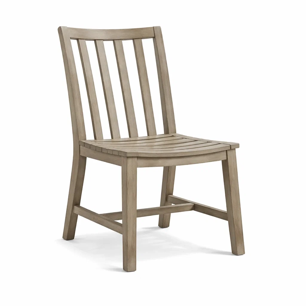 Sedia da pranzo in legno di quercia marrone chiaro-CHICLIVINGVIBES