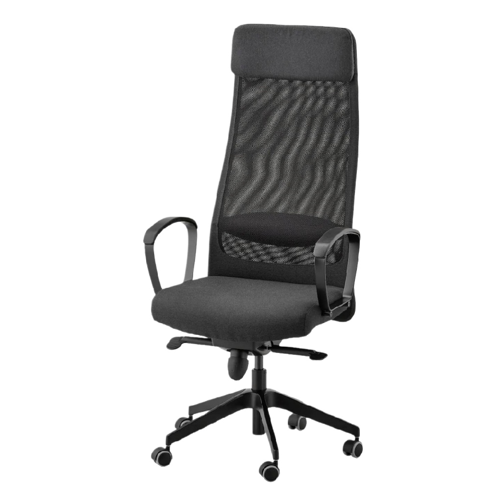 Chaise de bureau ergonomique en tissu maillé - 60 x 60 x 120-cozarahome