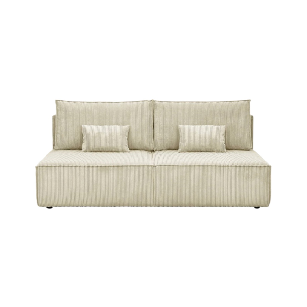 Canapé convertible en tissu - Utilisé pour le salon ou la chambre - Matériau en tissu - 200 x 90 x 85-cozarahome