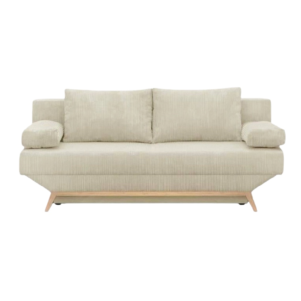 Canapé convertible en tissu pour salon - 200 x 90 x 85-cozarahome