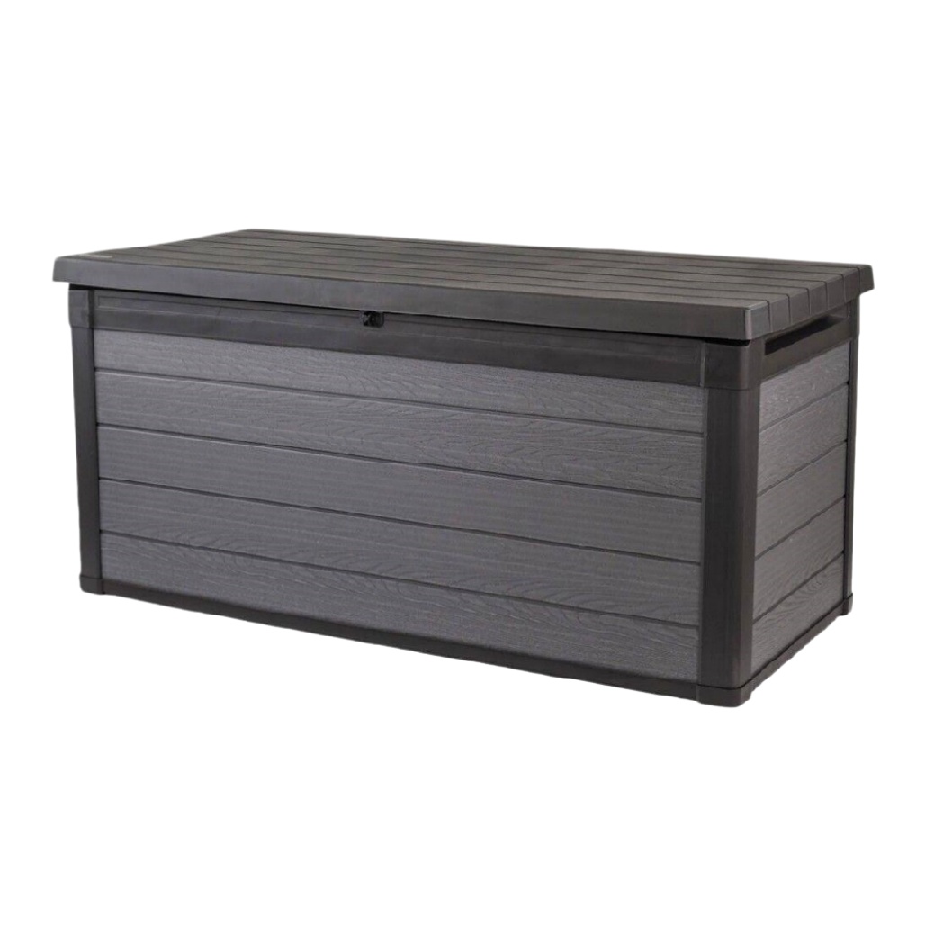 Coffre de rangement extérieur en plastique résistant - 120 x 50 x 60-havenaliving